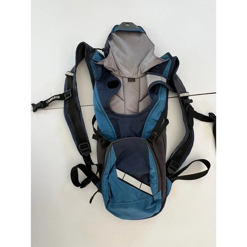 CamelBak Rogue Hydration Pack Blue Navy Cycling Backpack No Bladder